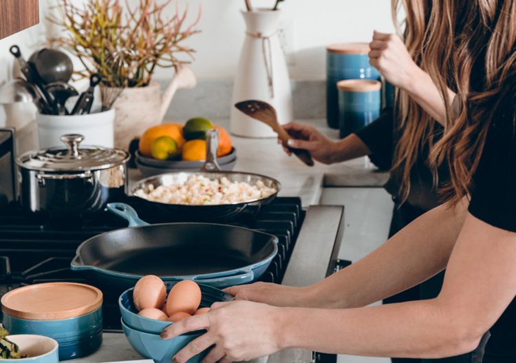 Eggs, meat, fish, rice and potatoes are particularly suitable for the start of the waiting period.