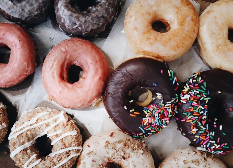 pile of donuts / Photo by Anna Sullivan on Unsplash