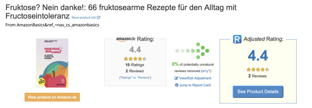 ReviewMeta getestetes gutes Buch