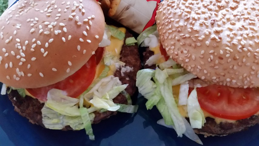 Glutenfreier Burger bei McDonalds